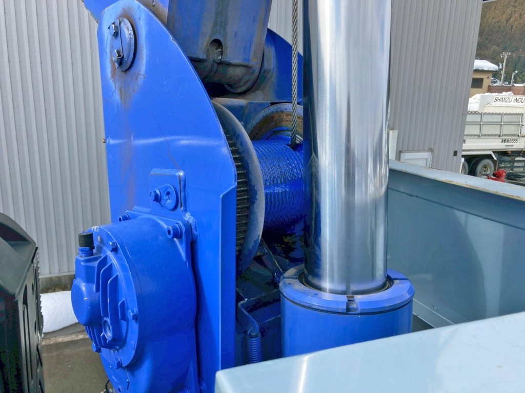 ワイヤー全伸時の状態です。|いすゞ ギガ 2PG-CYM77CMの写真48