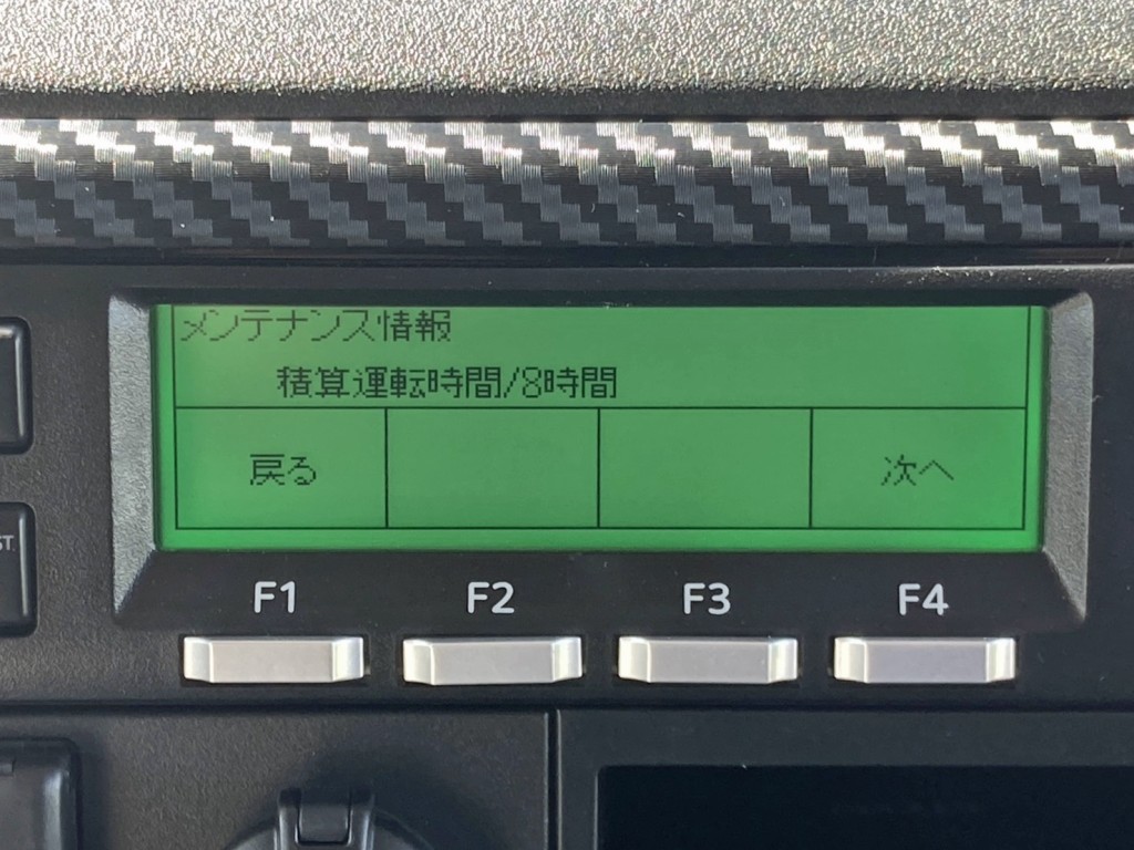 アワメーターです。|日野 レンジャー 2KG-FE2ACGの写真27