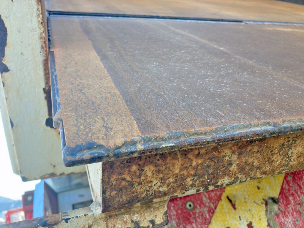 ゲートは二重張りです。|三菱 スーパーグレート QKG-FV60VXの写真26