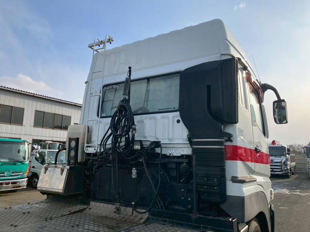 キャブバックの状態です。|三菱 スーパーグレート QPG-FP64VDRの写真14