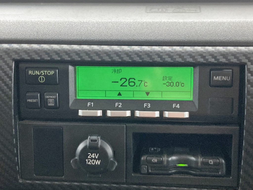 冷凍機は -30℃設定(低温仕様) 0.7℃スタート 2Hで-26.7℃確認済みです。|日野 レンジャー 2KG-FD2ABG(2WD)の写真31
