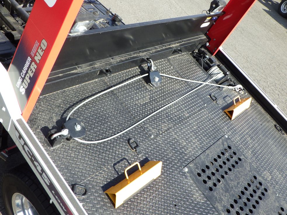 荷台前方ウインチの状態です。|三菱 ファイター 2KG-FK65FYの写真20