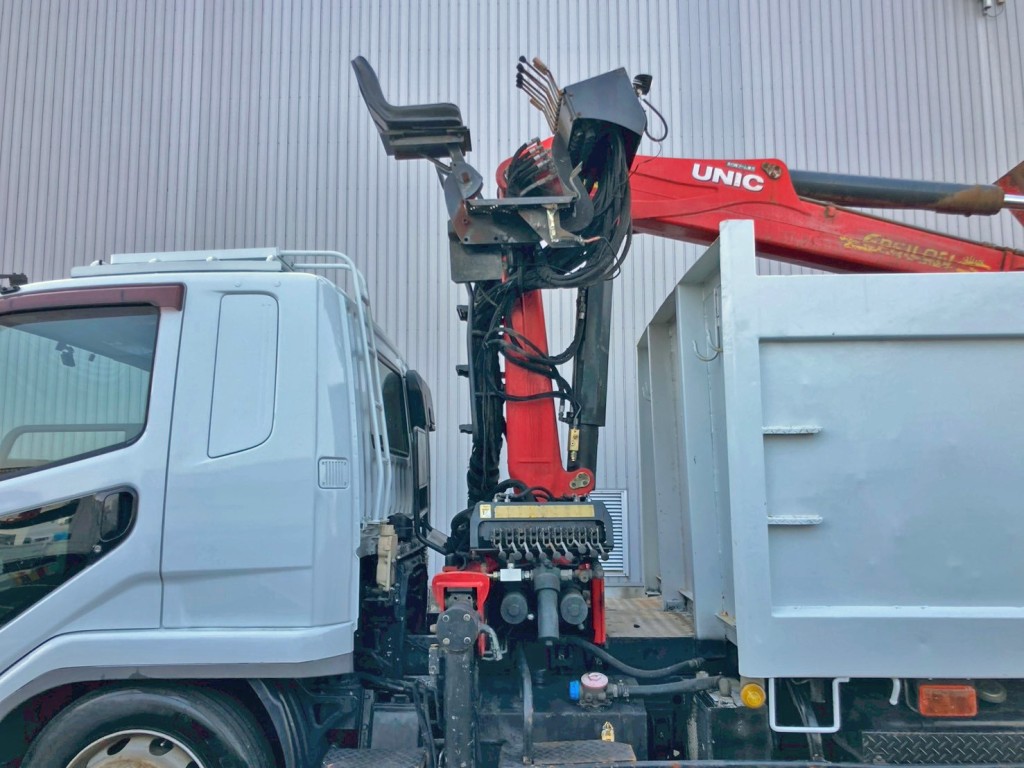 クレーン助手席側の状態です。|三菱 ファイター QDG-FQ62Fの写真22