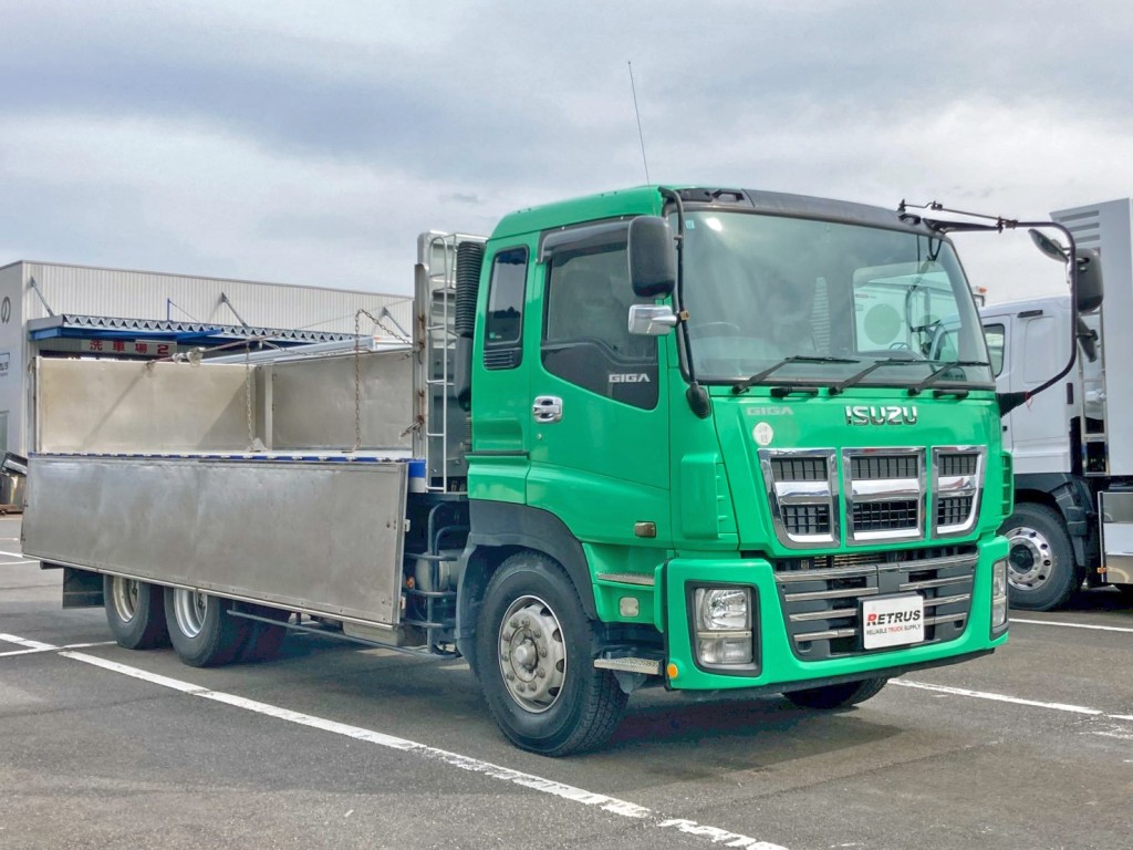 アオリを開いた状態です。|いすゞ ギガ QKG-CYZ77AMの写真2