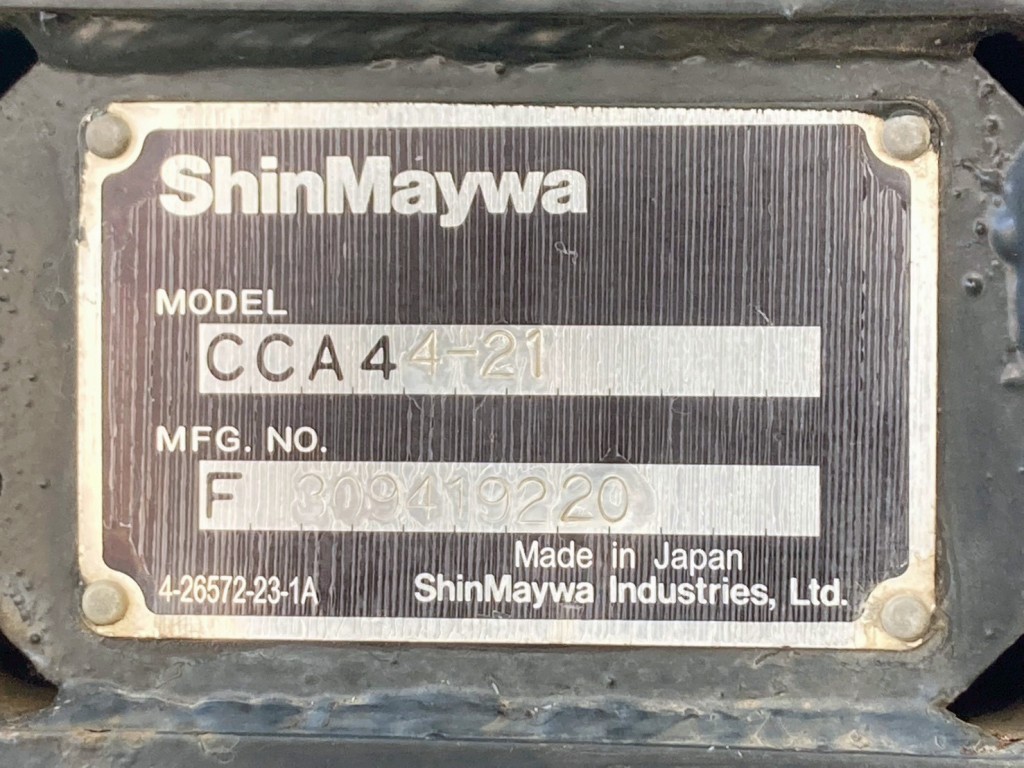 アームロールのプレートです。|UDトラックス コンドル TKG-MK38L(2WD)の写真18