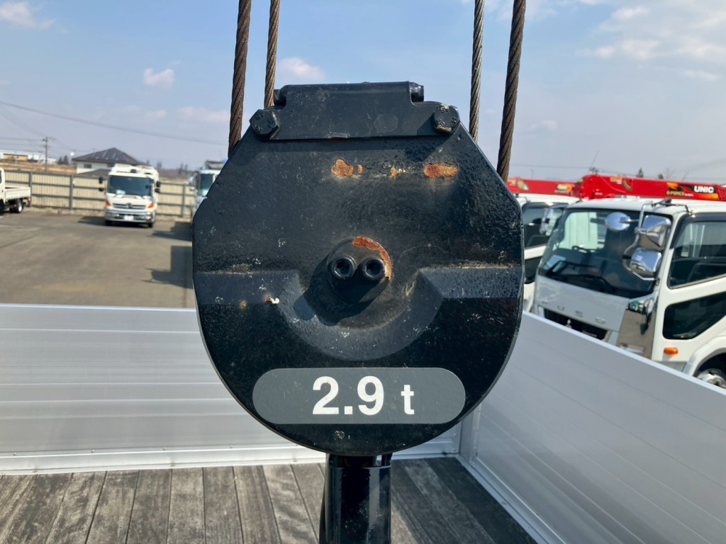 フックにキズ・サビがあります。|三菱 ファイター 2KG-FK62FZの写真17