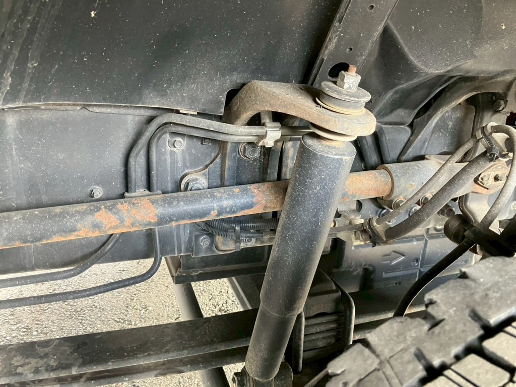 ドラックリンクにサビがあります。|三菱 スーパーグレート 2PG-FS70HZの写真24