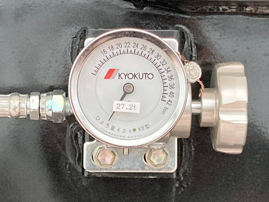 自重計です。|極東  PFB34112改の写真15