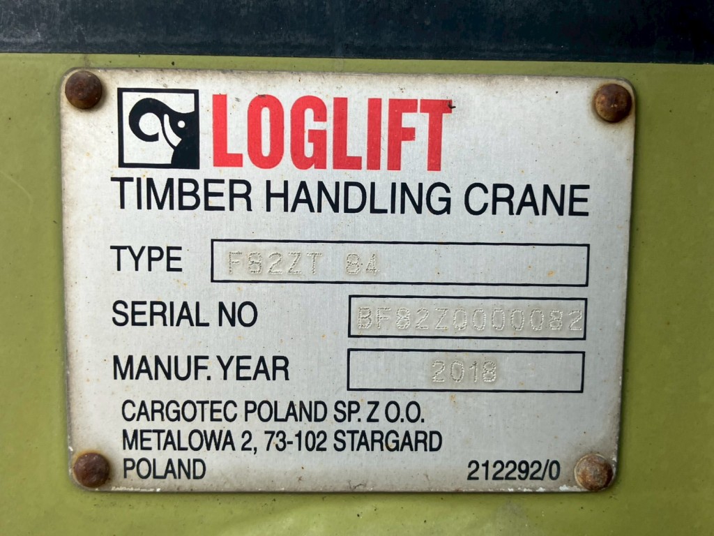 クレーンのプレートです。|いすゞ ギガ 2PG-CYZ77CMの写真46