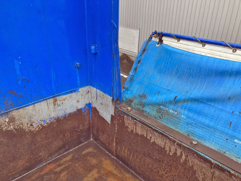 運転席側ストッパーの状態です。|いすゞ ギガ QKG-CXZ77ATの写真13