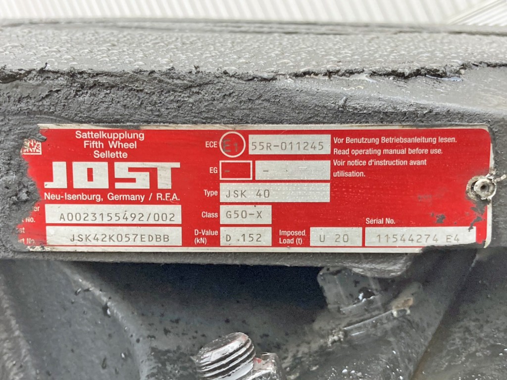 カプラのプレートです。|三菱 スーパーグレート 2RG-FP74HDRの写真14