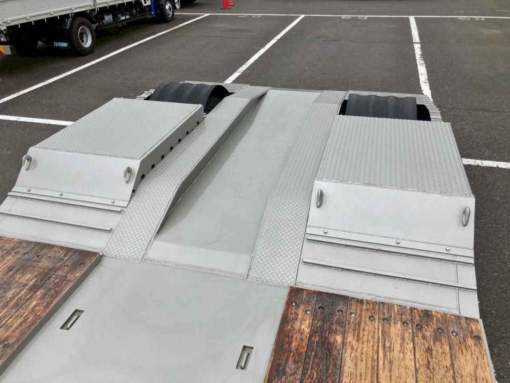 前軸のタイヤ上部にカバーが付いています。|東邦  TD34H0G2Sの写真19