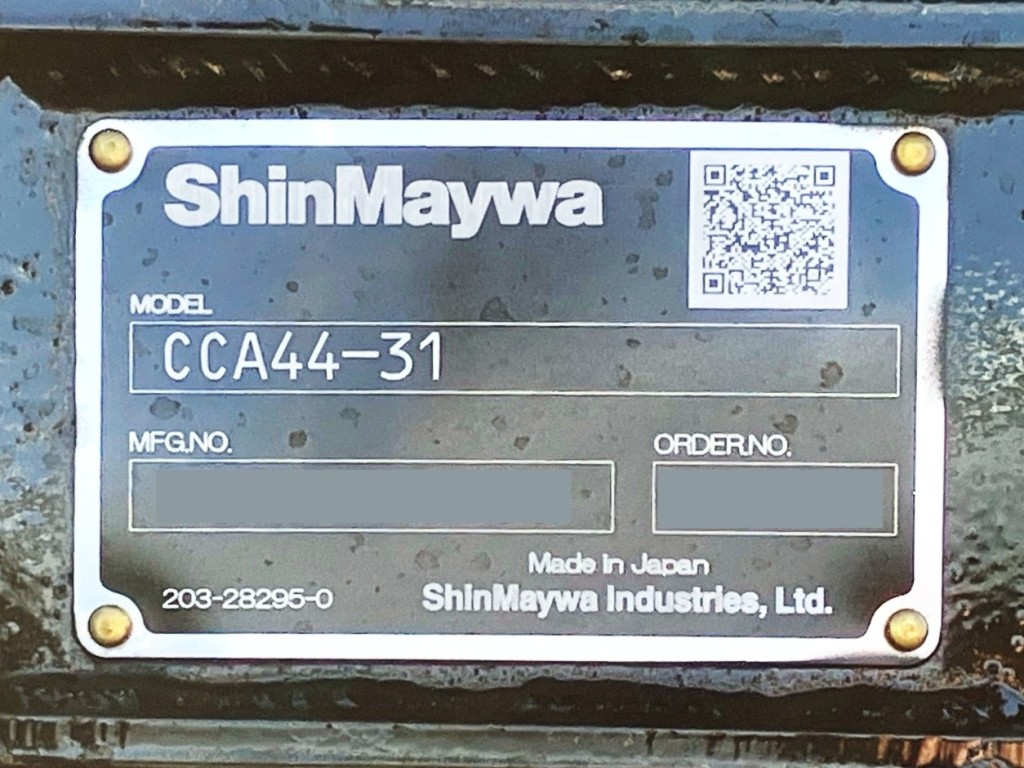 上物のプレートです。|三菱 ファイター 2KG-FK72F(2WD)の写真17