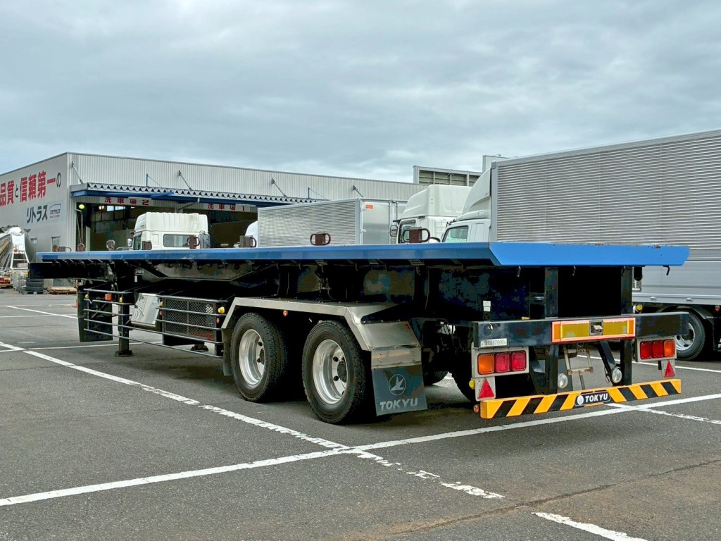 当該トレーラは傾斜台車です。|東急 TF28H7B2Sの写真1