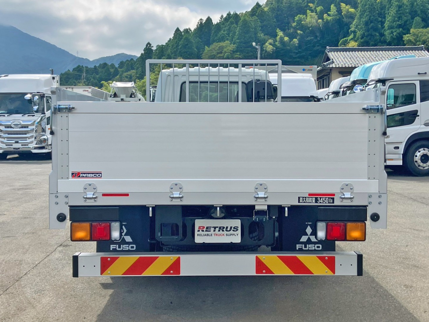 リヤ周りの状態です。|三菱 ファイター 2KG-FK65F(2WD)の写真8