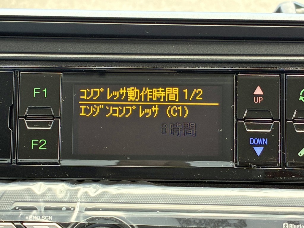 アワメーターです。|三菱 キャンター 2RG-FEB80(2WD)の写真24
