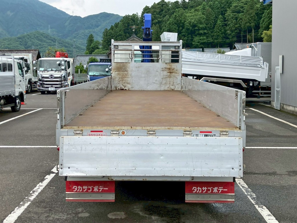 リアあおりを開いた状態です。|日野 プロフィア 2DG-FS1AHGの写真10