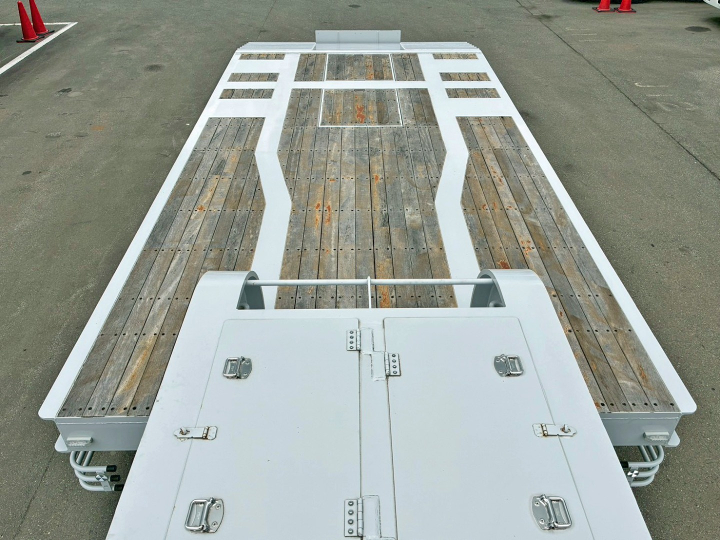 前方から後方を見た状態です。|トレクス PLR430CDの写真14