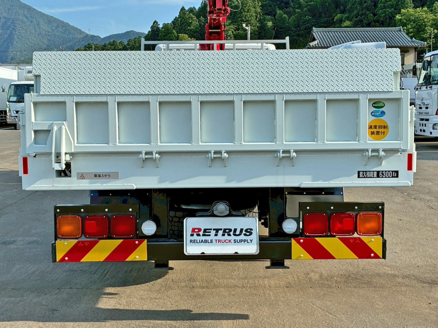 リヤ周りの状態です。|三菱 ファイター 2KG-FK62FZの写真15