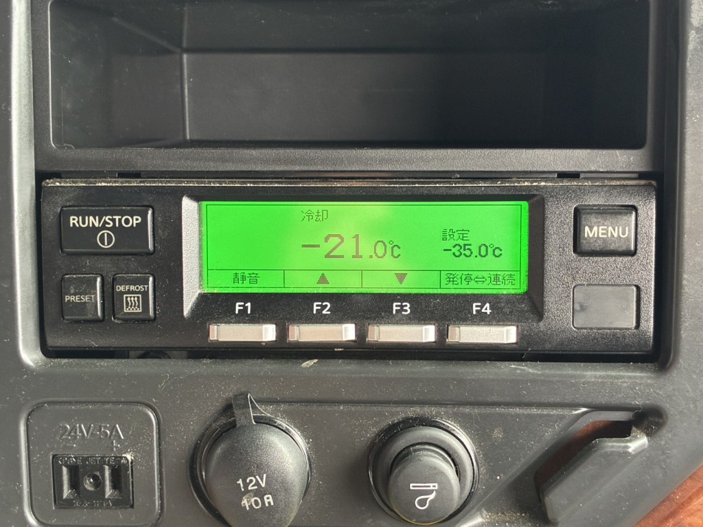 冷凍機は、-35℃設定(低温仕様) 22℃スタート 2Hで-21.0℃確認済みです。|UDトラックス 2PG-CG5CAの写真49