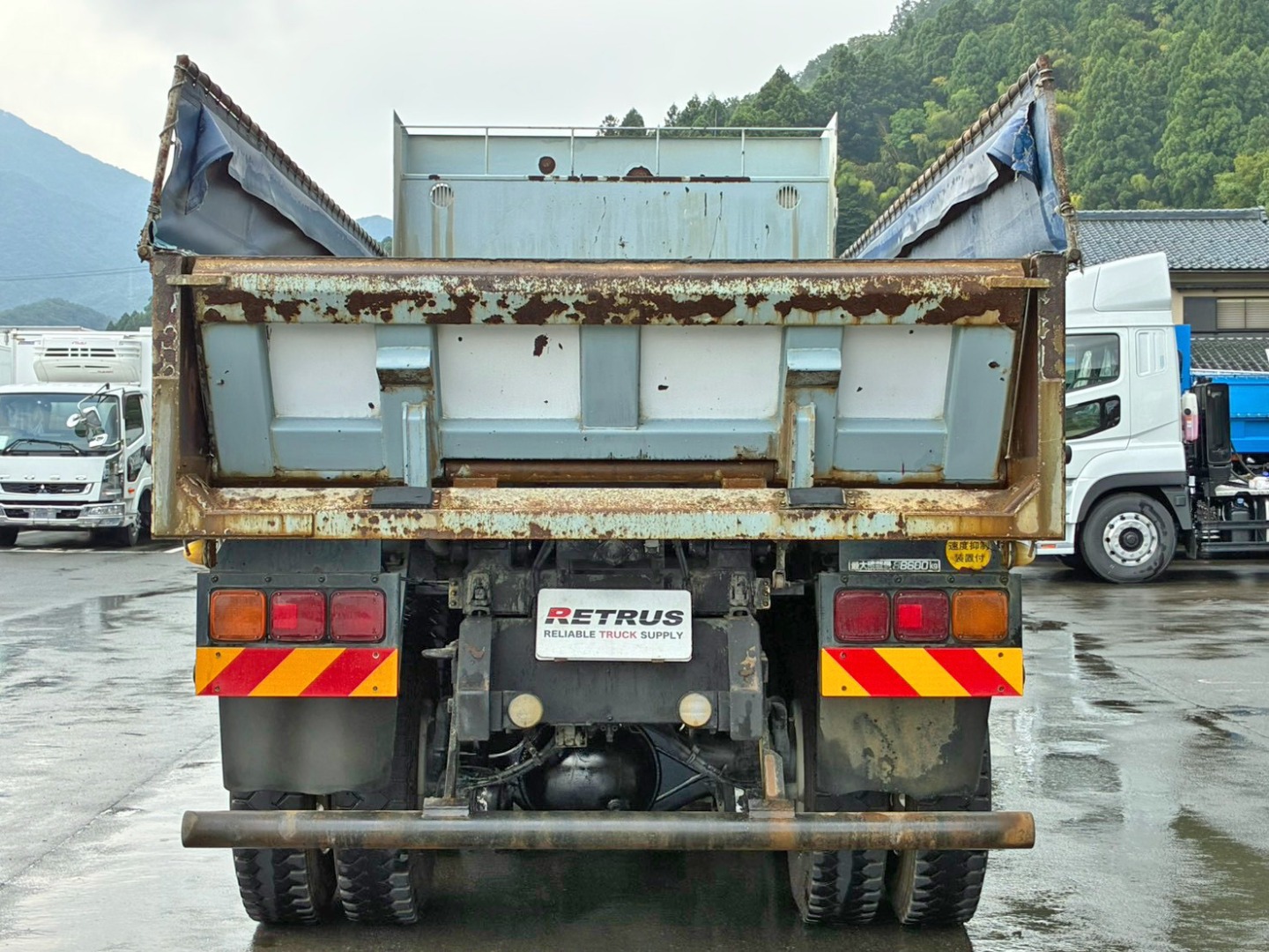 リヤ周りの状態です。|いすゞ ギガ QPG-CXZ77BTの写真21