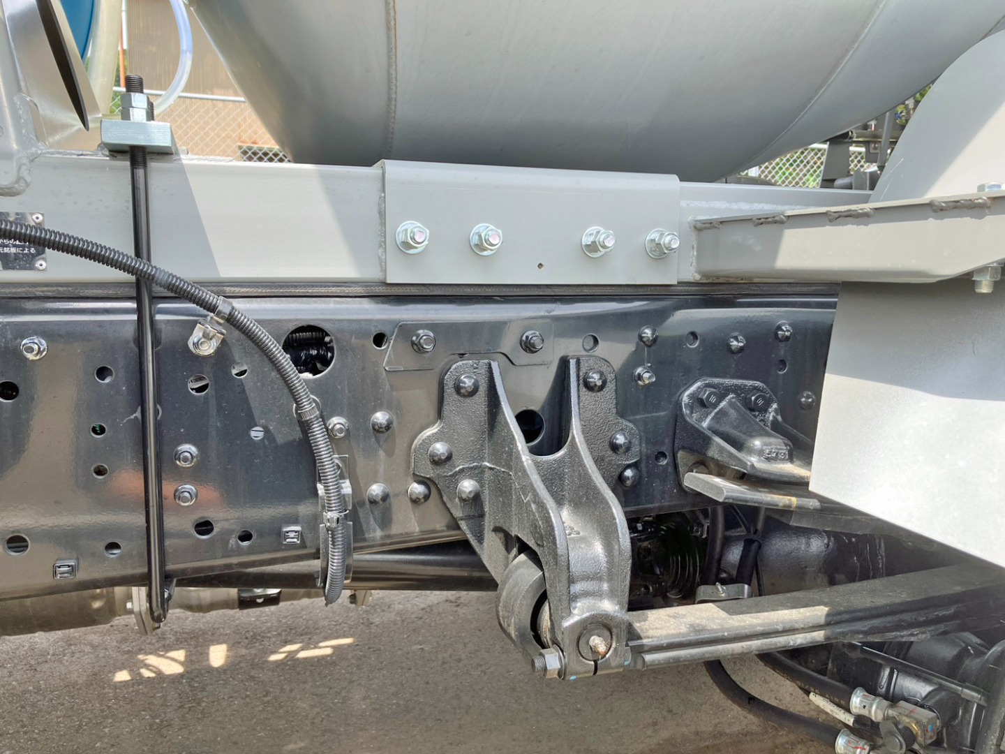 シャーシの状態です。|三菱 ファイター 2KG-FK72F(2WD)の写真6