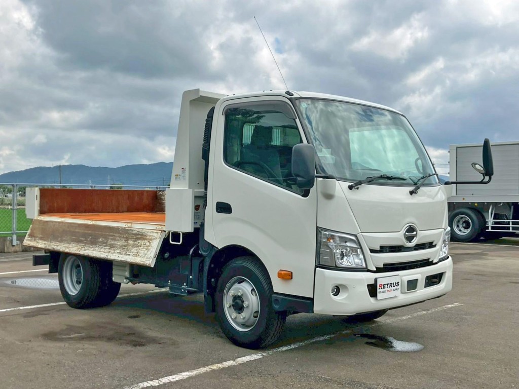 運転席側あおりを開いた状態です。|日野 デュトロ 2KG-XZU700X(2WD)の写真3