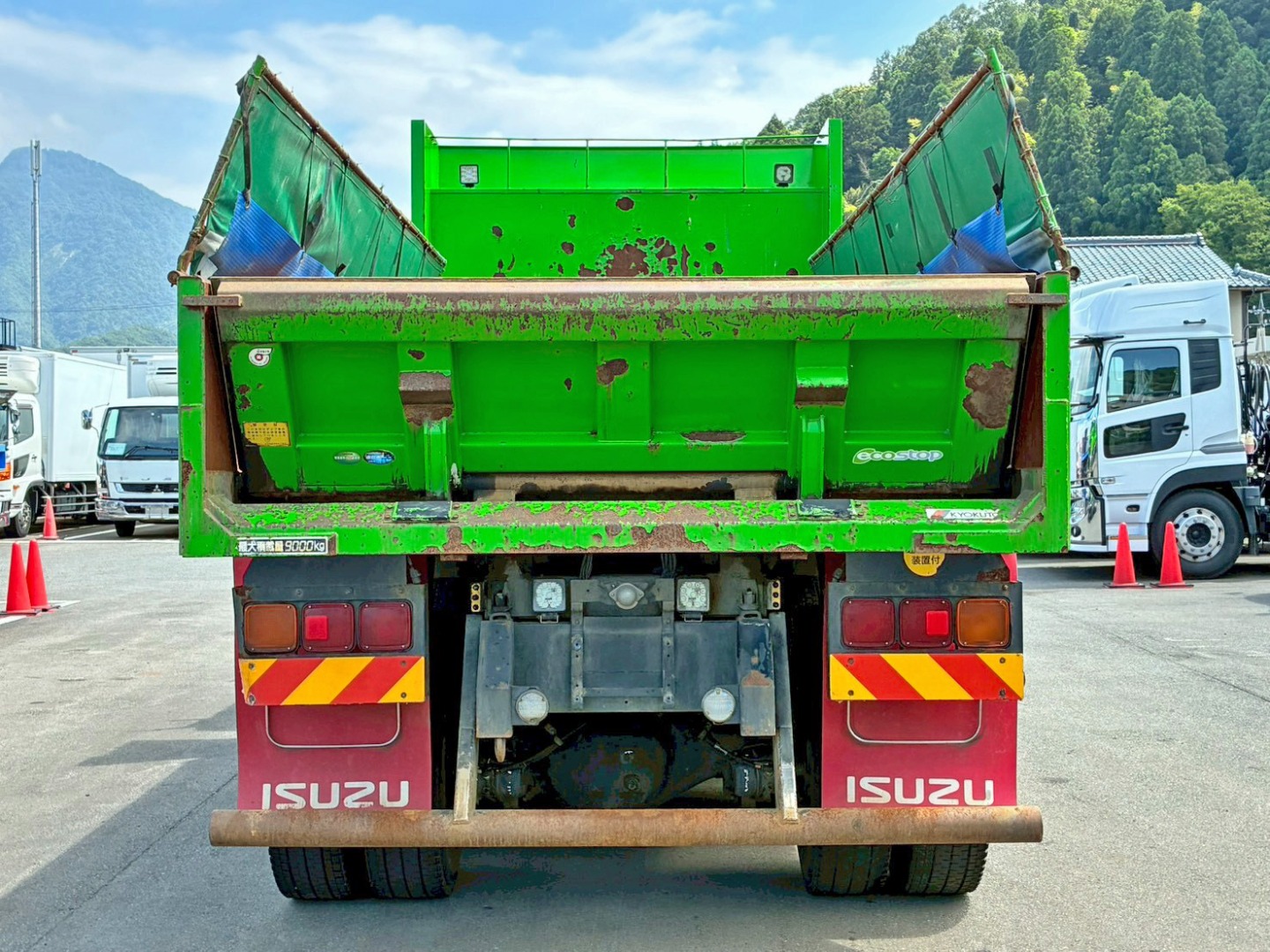 リヤ周りの状態です。|いすゞ ギガ 2PG-CXZ77CTの写真25