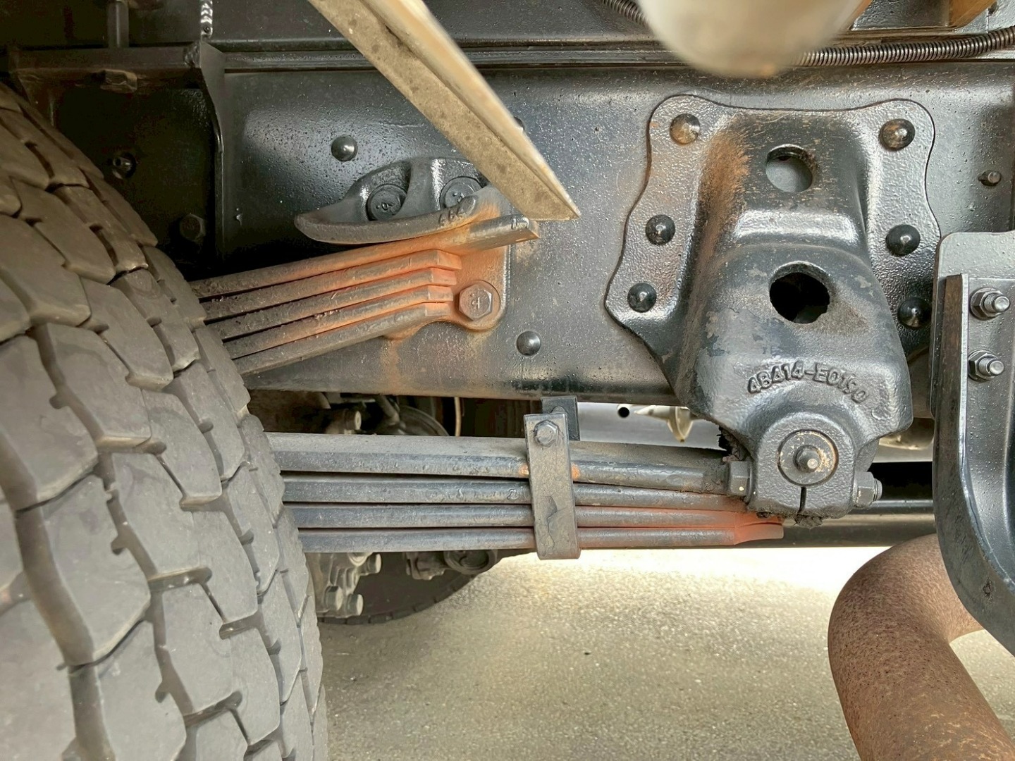 リーフサスです。|日野 レンジャー QKG-FJ7JGAAの写真5