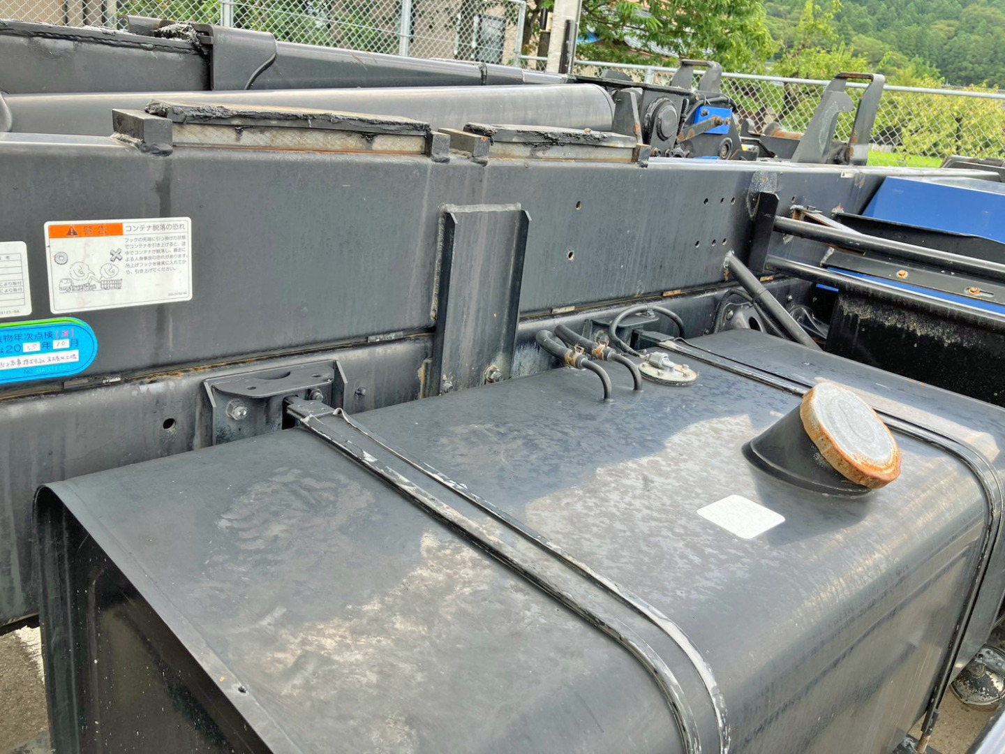 シャーシの状態です。|日野 レンジャー QKG-FE7JGAAの写真6