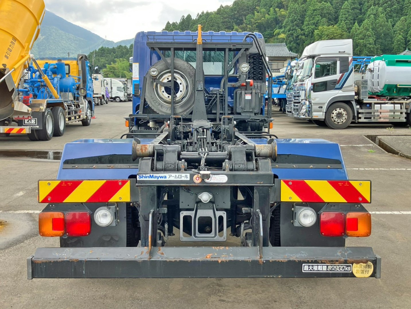 リア周りの状態です。|日野 レンジャー QKG-FE7JGAAの写真11