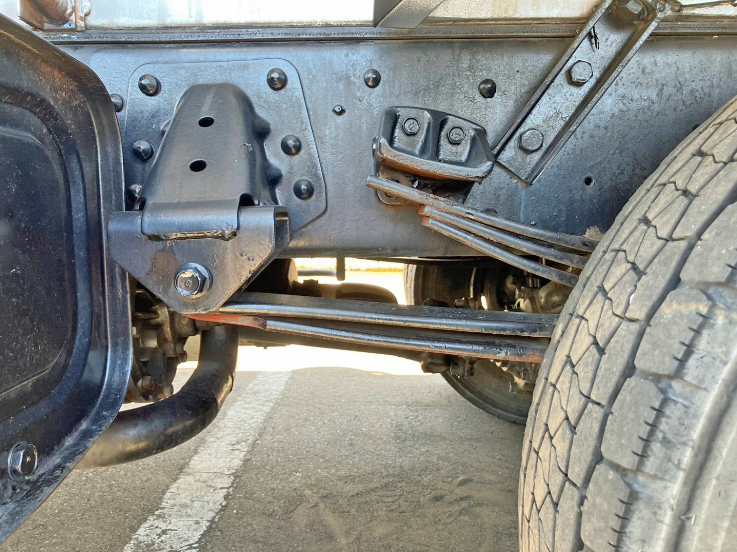 リーフサスです。|日野 レンジャー BDG-FC6JCWA(2WD)の写真5