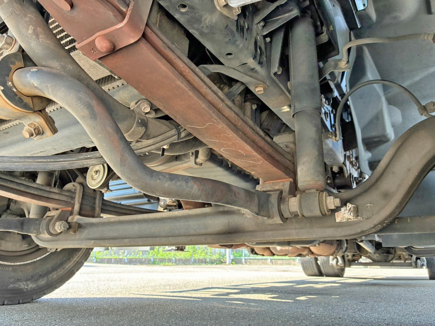 下回りの状態です。(前方)|いすゞ フォワード LDG-FTR34T2の写真21