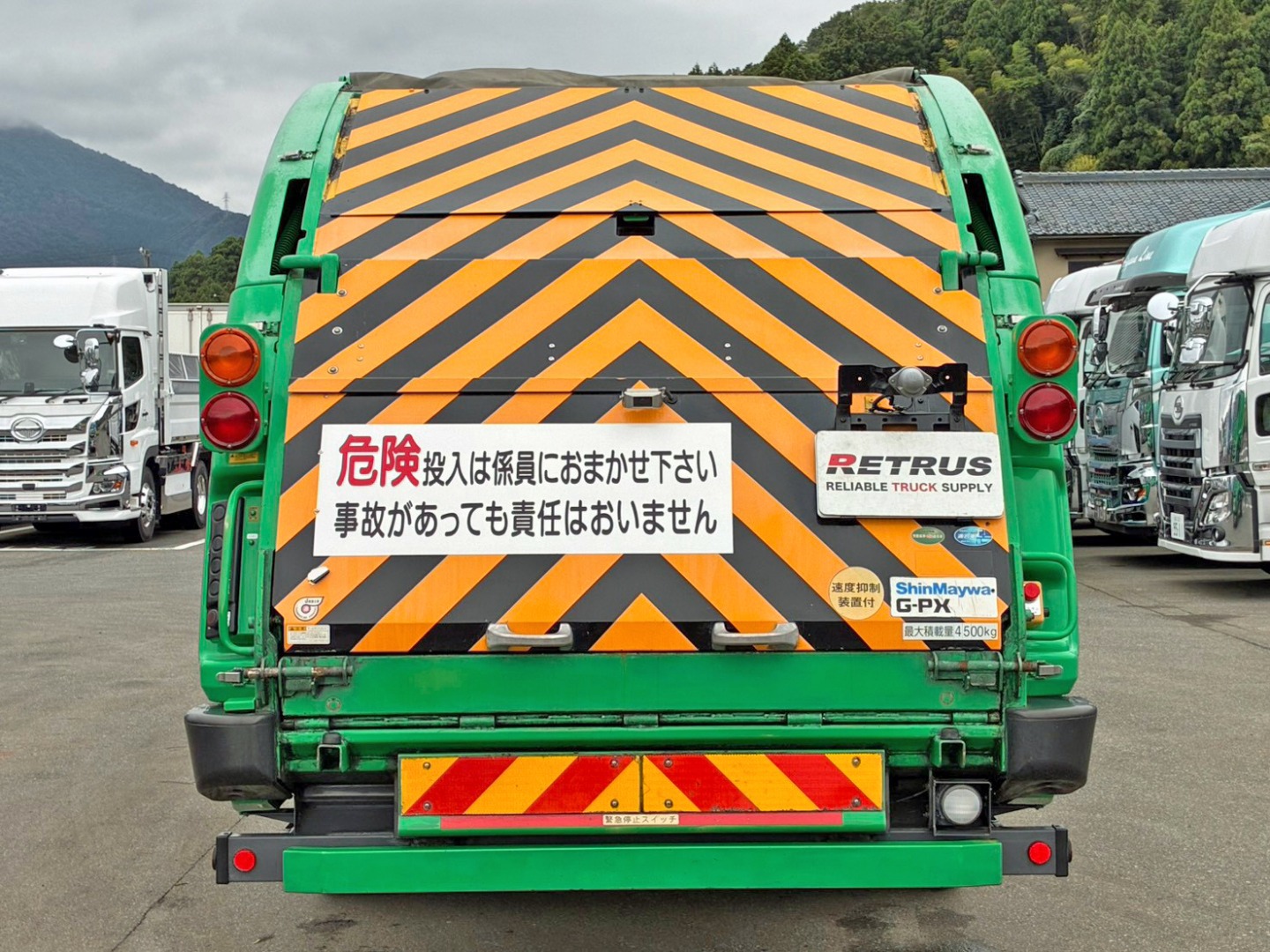 リヤ周りの状態です。|いすゞ フォワード SPG-FSR90S2の写真17