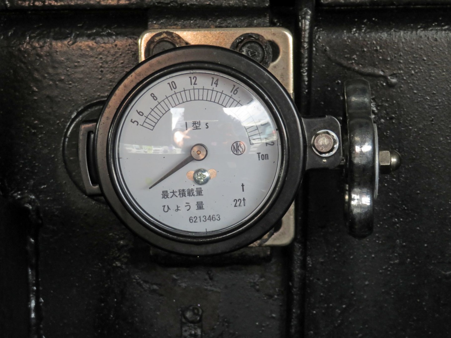 自重計です。|いすゞ ギガ QPG-CXZ77BTの写真13