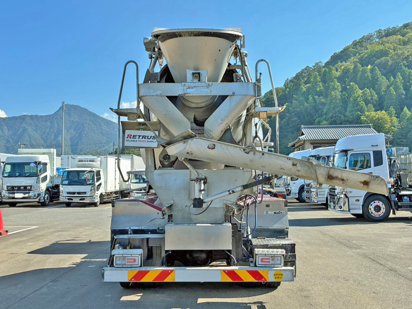 シューターは電動式です。(シュートを上げた状態です)|日野 プロフィア 2DG-FS1AGAの写真16