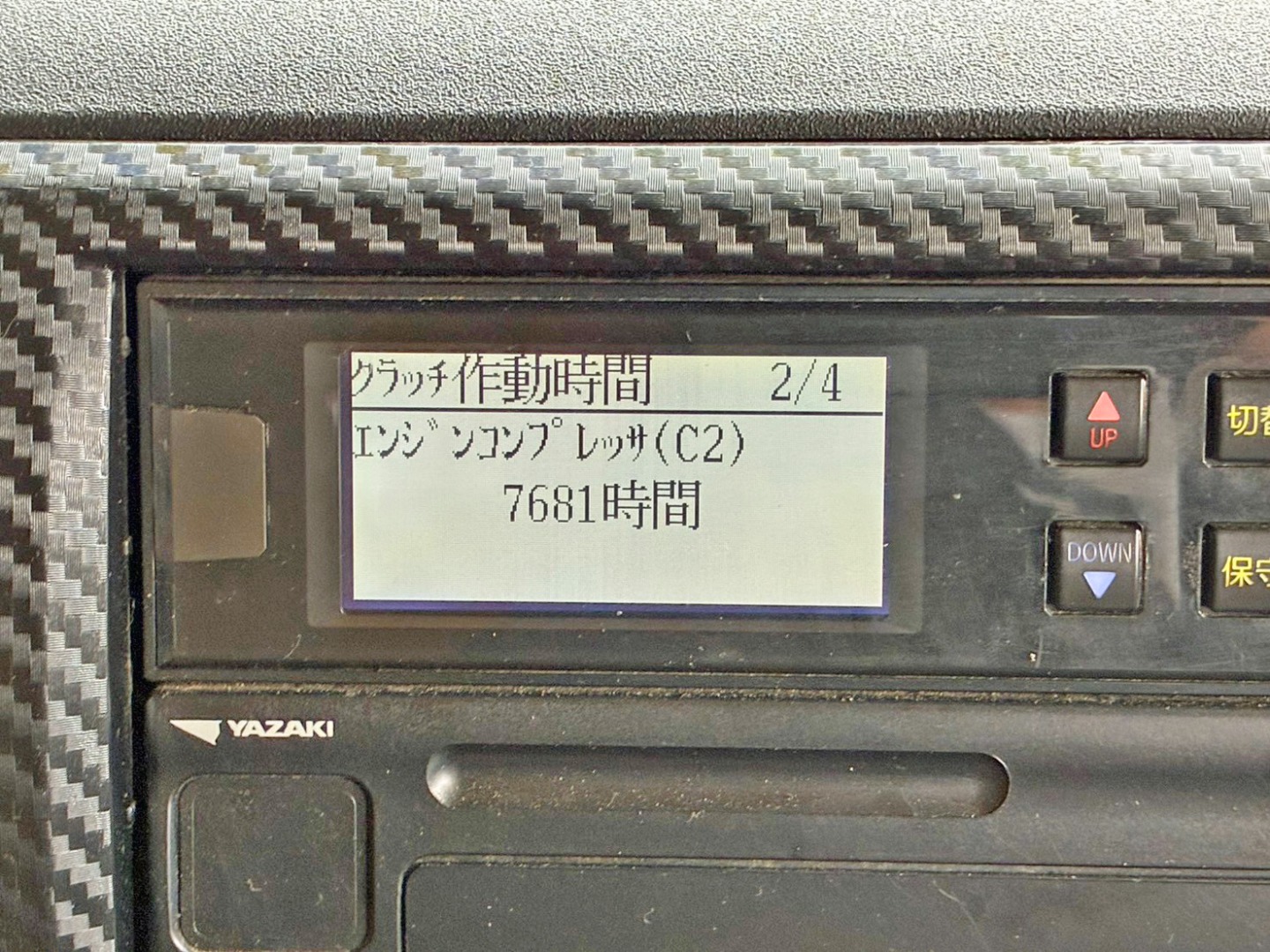 アワメーターです。|日野 プロフィア 2DG-FW1AHGの写真36