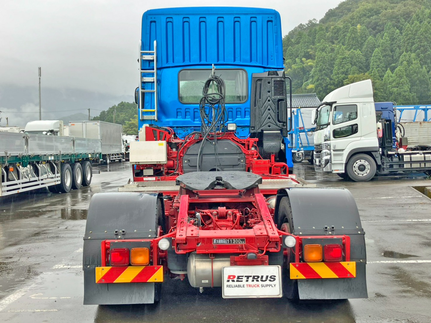 リア周りの状態です。|いすゞ ギガ 2PG-EXD52CDの写真14