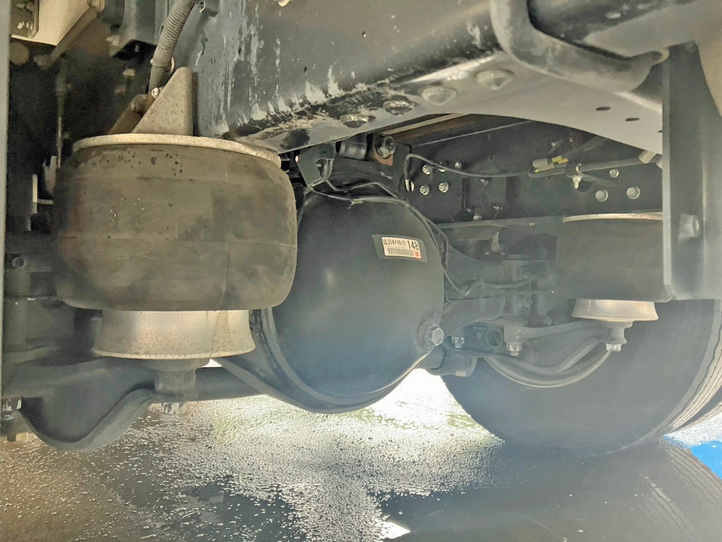 エアサスです。|いすゞ フォワード 2RG-FRR90T2(2WD)の写真5