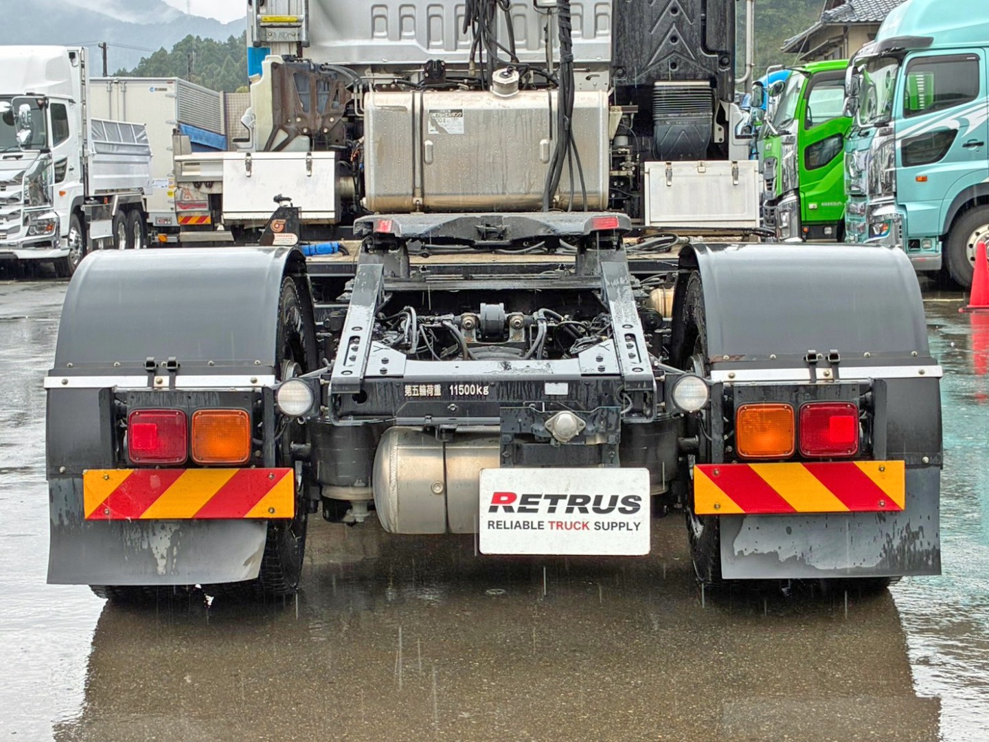リヤ周りの状態です。|いすゞ ギガ QKG-EXD52BEの写真22