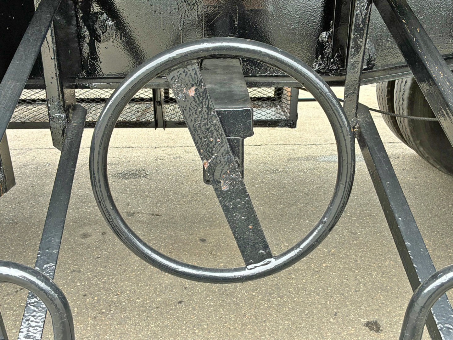 駐車ブレーキです。(ハンドル固着しています)|ユソーキ YFS2202改の写真46
