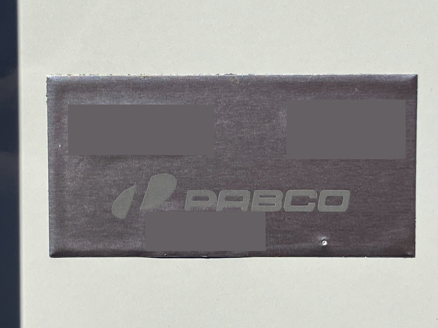 ボディーのプレートです。|三菱 キャンター 2PG-FEB90(2WD)の写真19