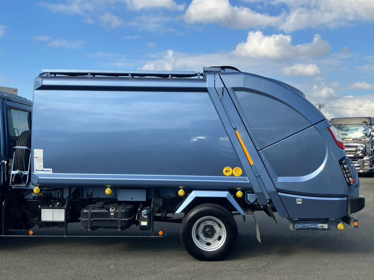 助手席側タンク外観の状態です。|三菱 ファイター 2KG-FK62F(2WD)の写真26