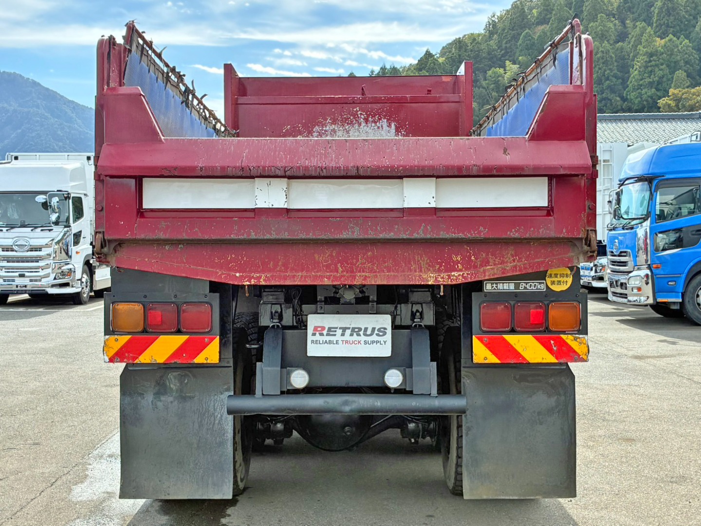 リヤ周りの状態です。|いすゞ ギガ QPG-CXZ77BTの写真23