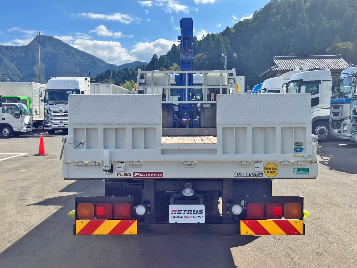 リア周りの状態です。|三菱 ファイター 2KG-FK62FZの写真9