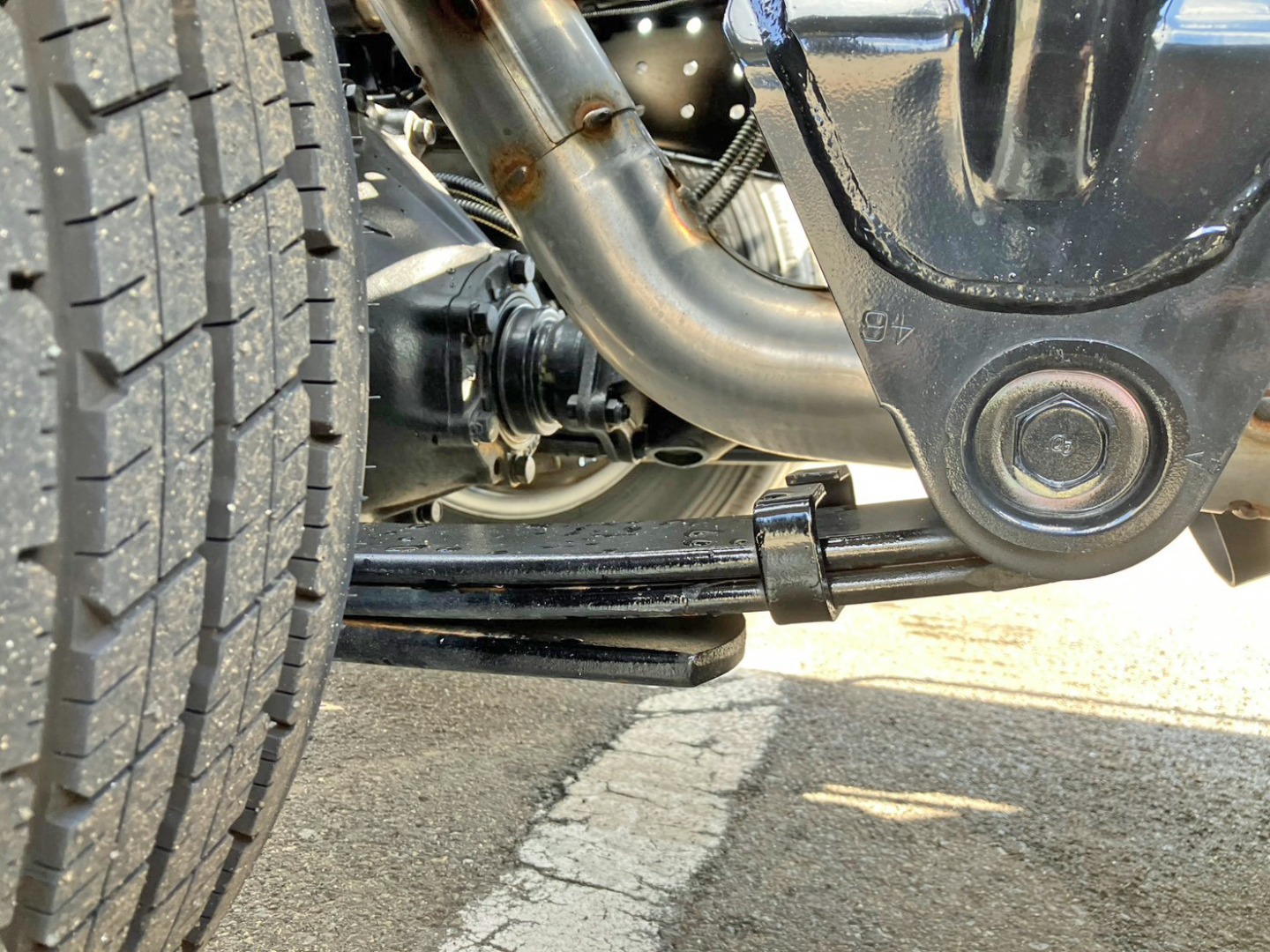 リーフサスです。|三菱 キャンター 2RG-FBAV0(2WD)の写真5