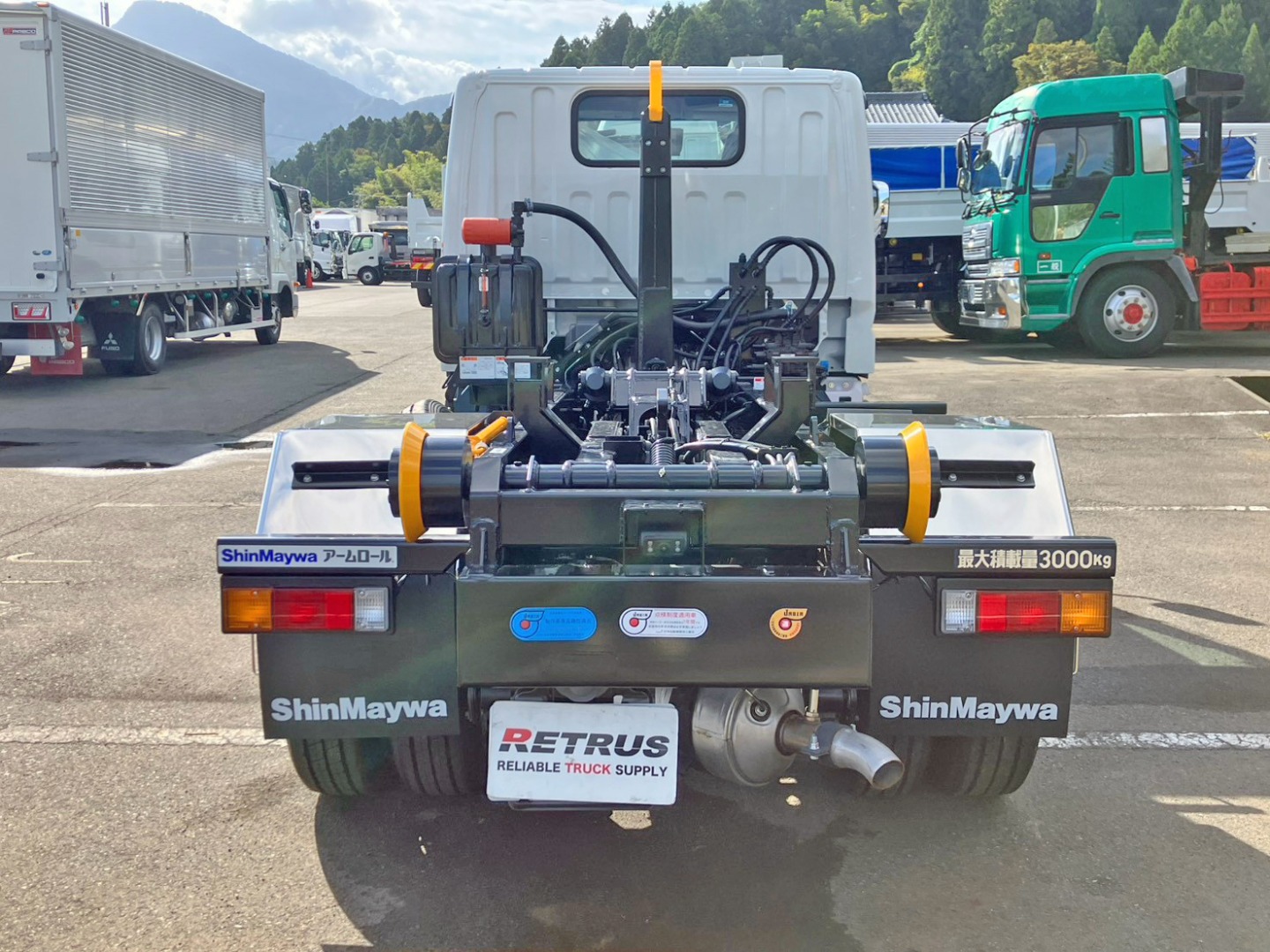 リア周りの状態です。|三菱 キャンター 2RG-FBAV0(2WD)の写真11