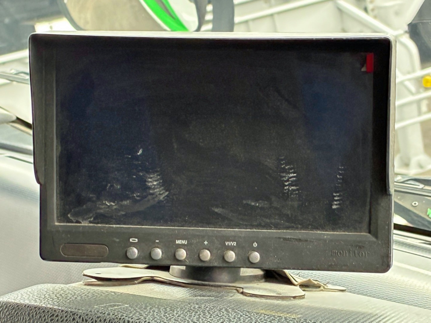 液晶バックモニター付きです。(電源入りません)|いすゞ ギガ QPG-CXZ77BTの写真37