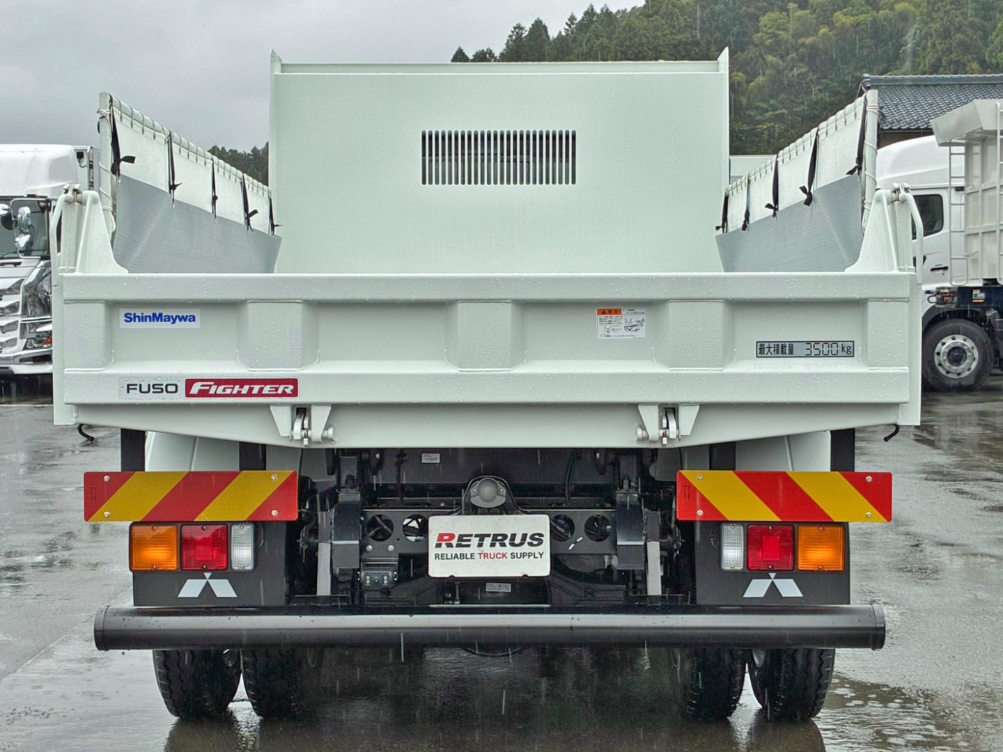 リヤ周りの状態です。|三菱 ファイター 2KG-FK62F(2WD)の写真20