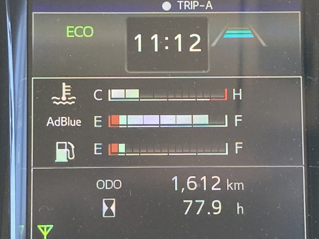 走行メーターです。|日野 プロフィア 2DG-FW1AHCの写真46